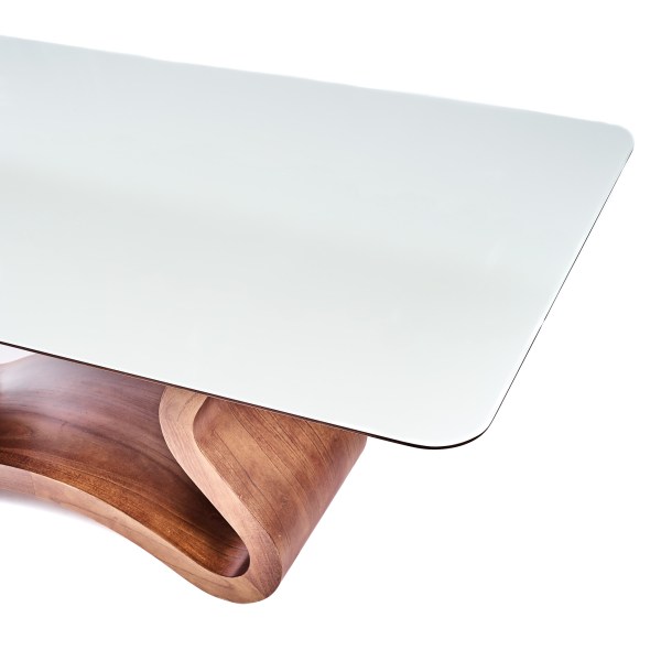 MESA CORCOVADO 2.40mt TOPE OFF WHITE