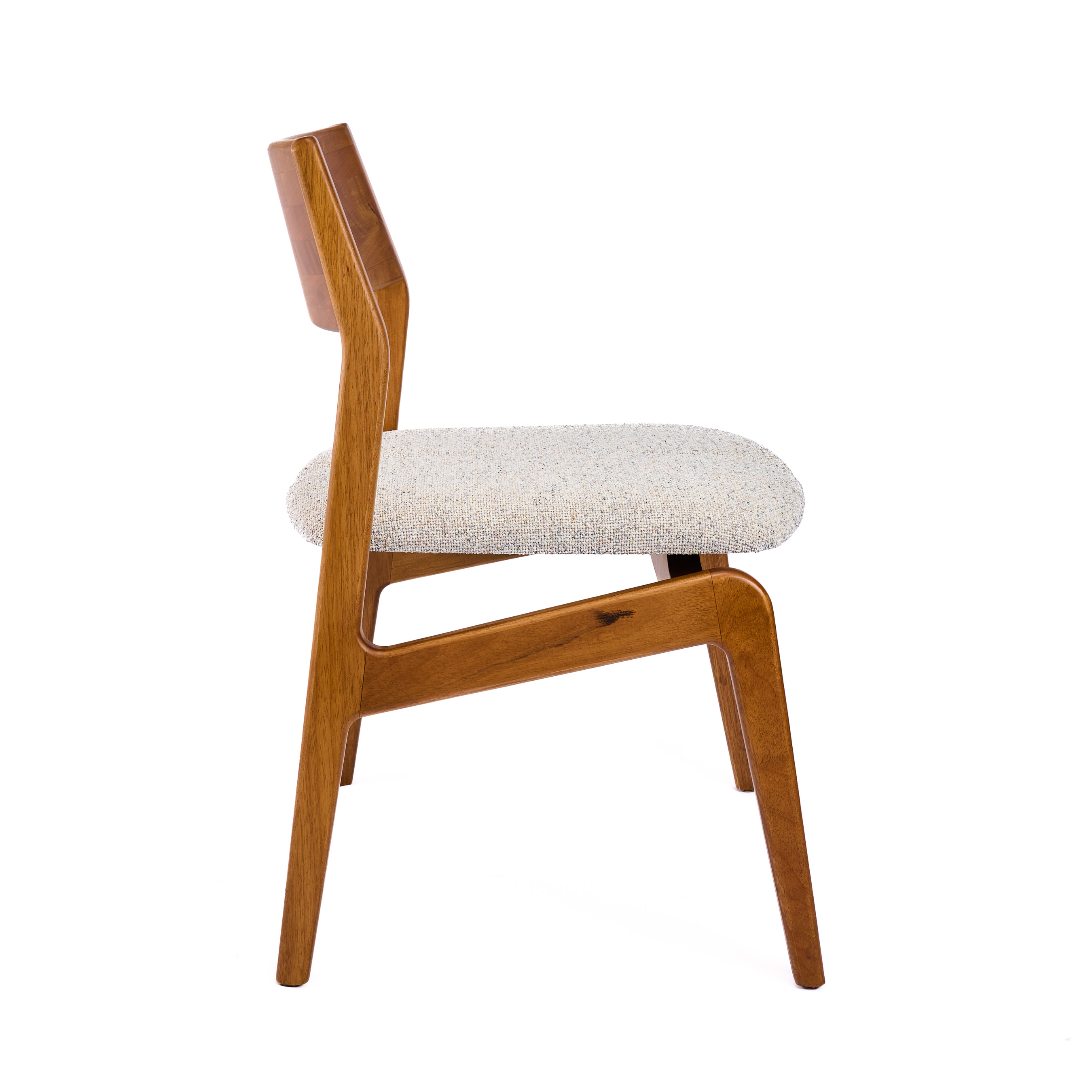 SILLA VOGA MADERA TONO AMENDAO: imagen 2