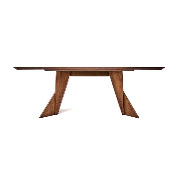 MESA FOLD 2.40mt TOPE VIDRO FENDI