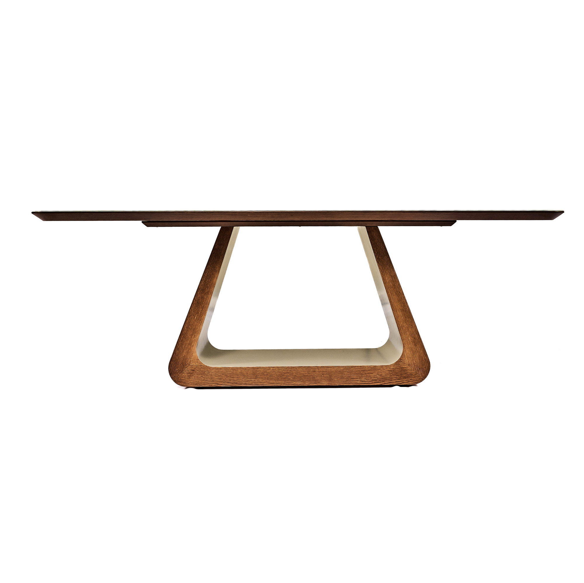 MESA TEODORA 2.18mt TOPE VIDRO FENDI: imagen 4