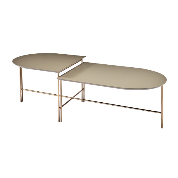 mesa de centro ogiva minimalista moderna muebleria panama tribeca home & matares