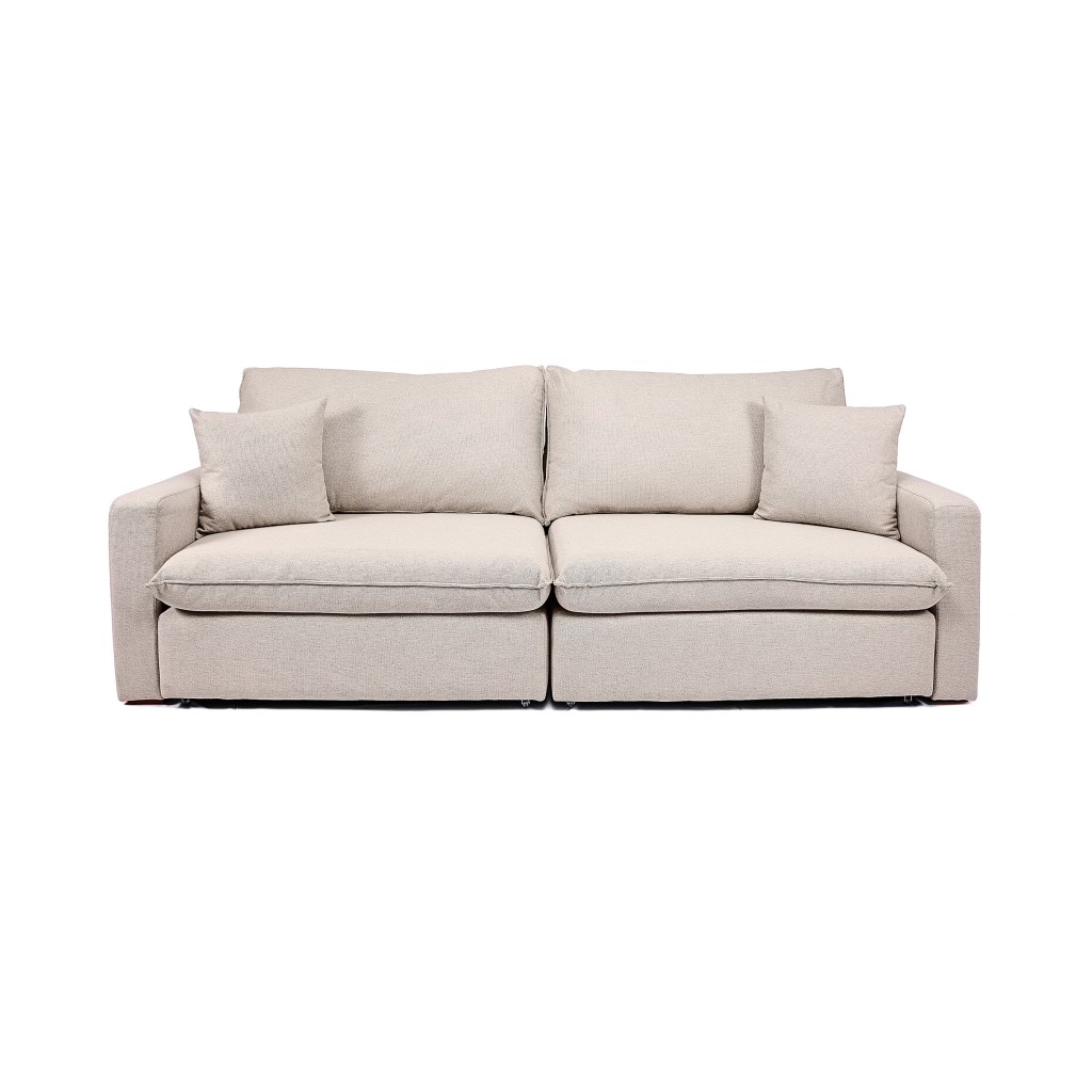 SOFA EXTENDIBLE TELA BEGE