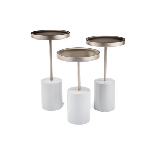 mesa lateral minimalista tribeca home muebleria en Panama