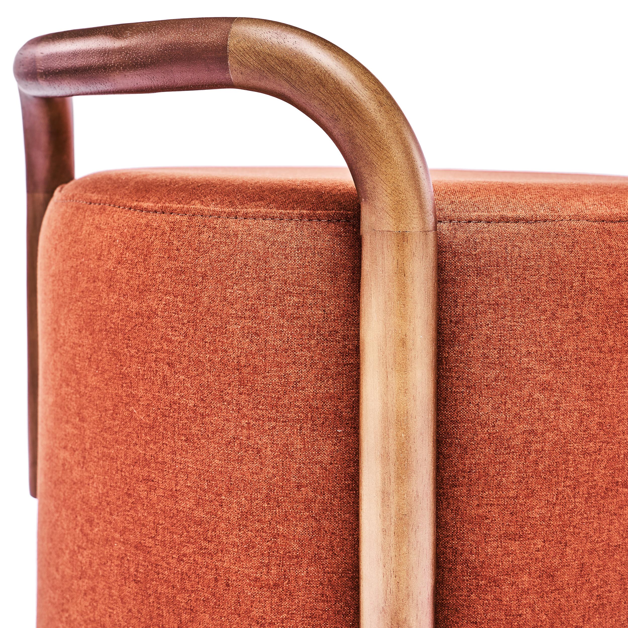 PUFF MOVE CASTAÑO TELA 4019: imagen 3