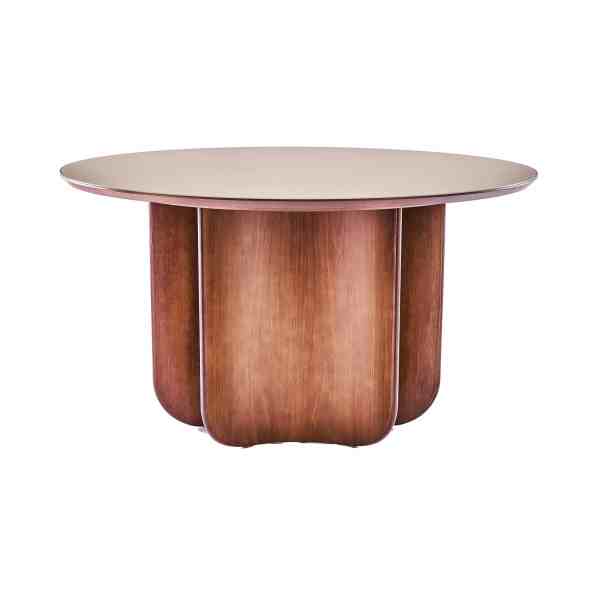 MESA FLORENCE DIAMETRO 1.65mt VIDRO FENDI