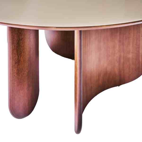 MESA FLORENCE DIAMETRO 1.65mt VIDRO FENDI