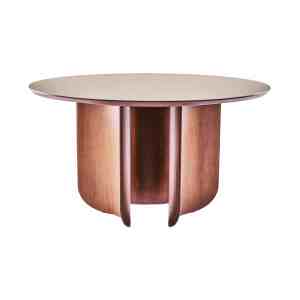 mesa redonda tope fendi moderna