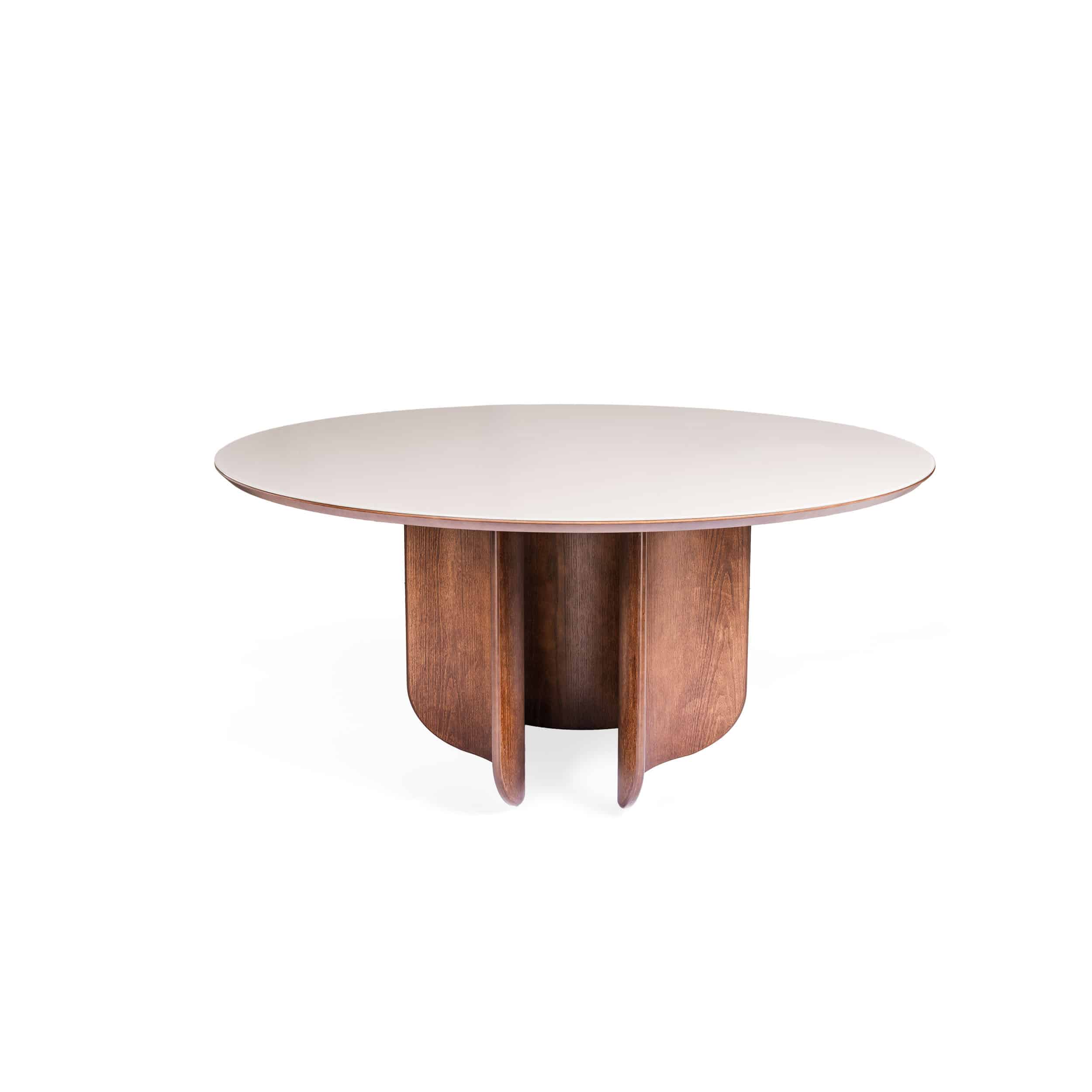 MESA FLORENCE DIAMETRO 1.65mt VIDRO FENDI: imagen 3