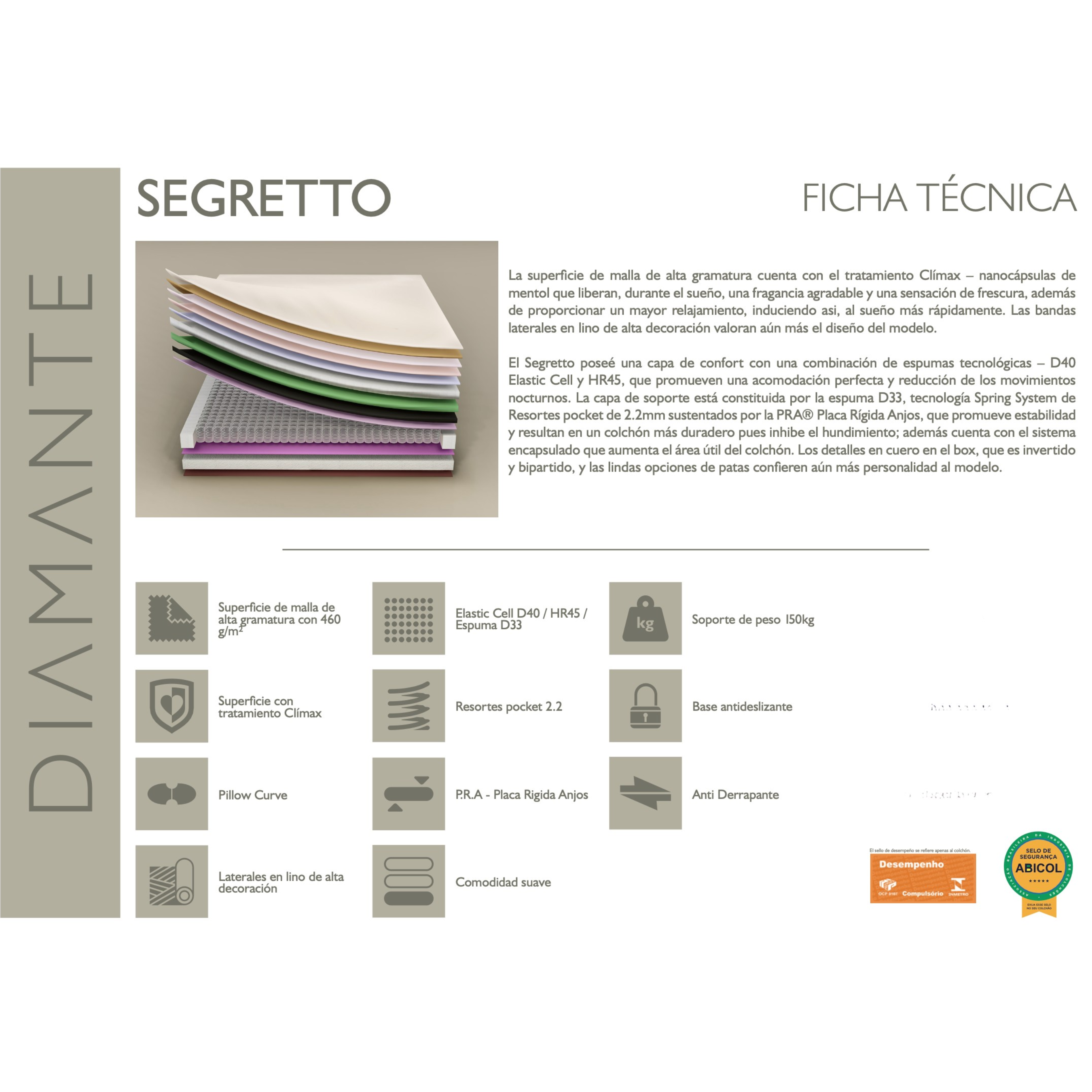 COLCHON SEGRETTO QUEEN: imagen 2