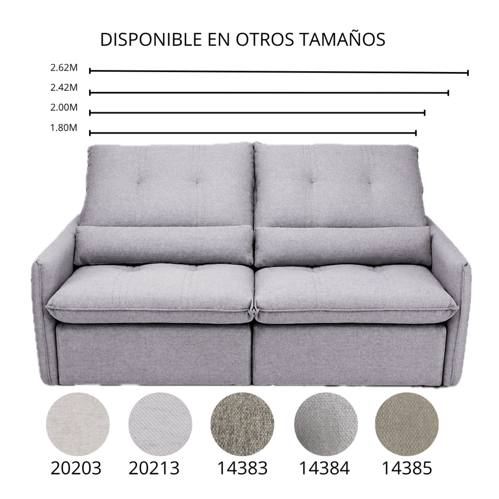SOFA PETRI 1.80 MT