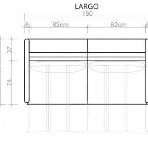 SOFA PETRI 1.80 MT: imagen 4