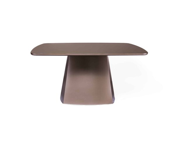 mesa cuadrada en capuccino muebleria panama tribeca