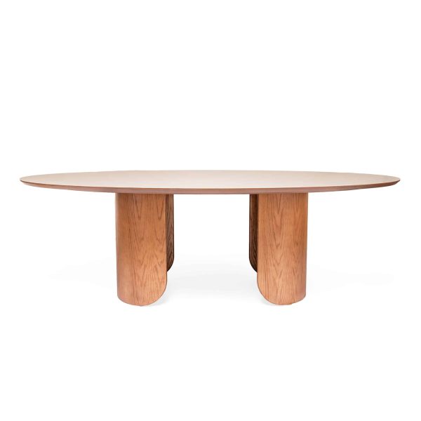 mesa aurora ovalada para 8 puestos en tribeca home