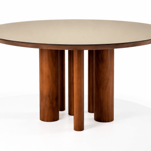 mesa redonda serena moderna minimalista exclusiva de categoría