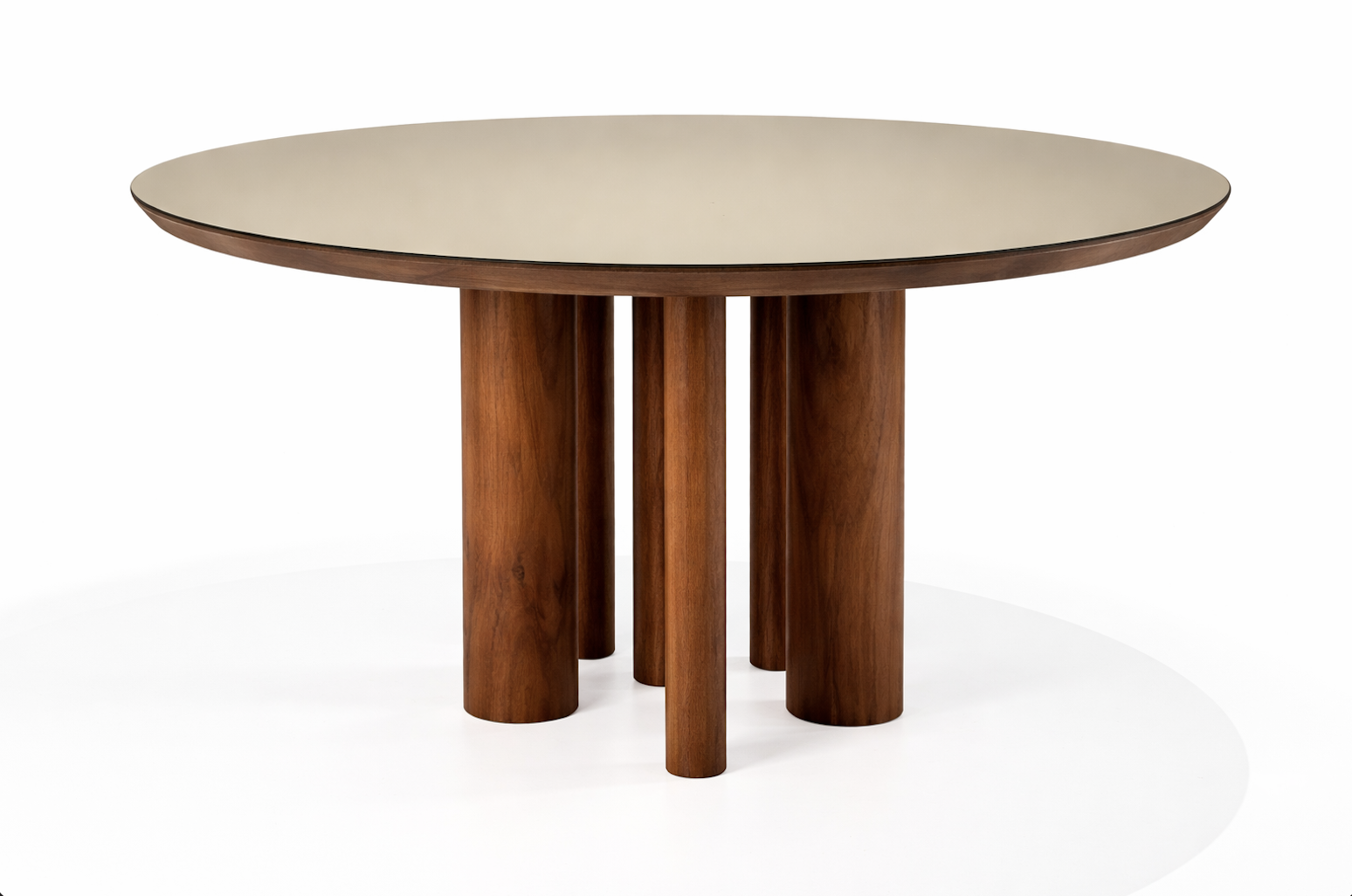 mesa redonda serena moderna minimalista exclusiva de categoría