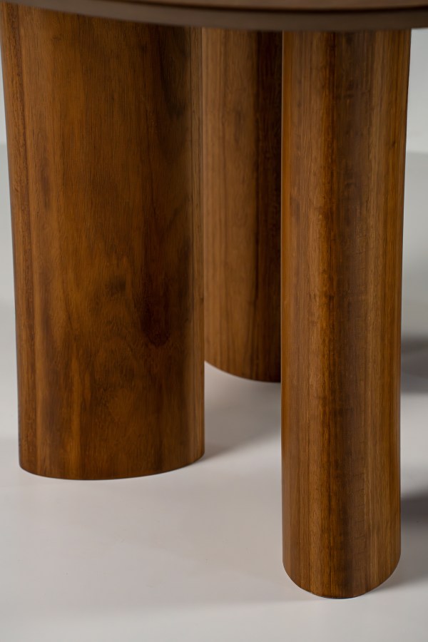 MESA SERENA DIAMETRO 1.65mt VIDRO NUDE